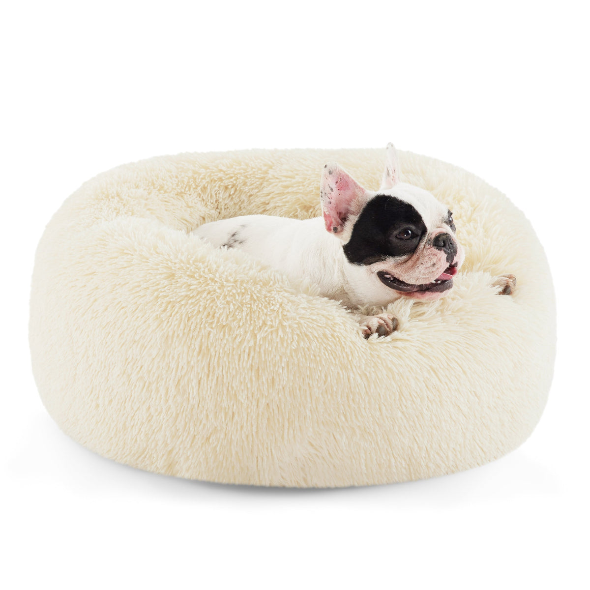 Calming Donut Bed for Dogs and Cats