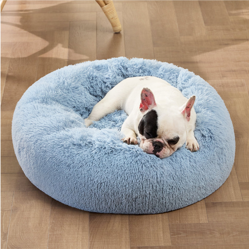 Calming Donut Bed for Dogs and Cats