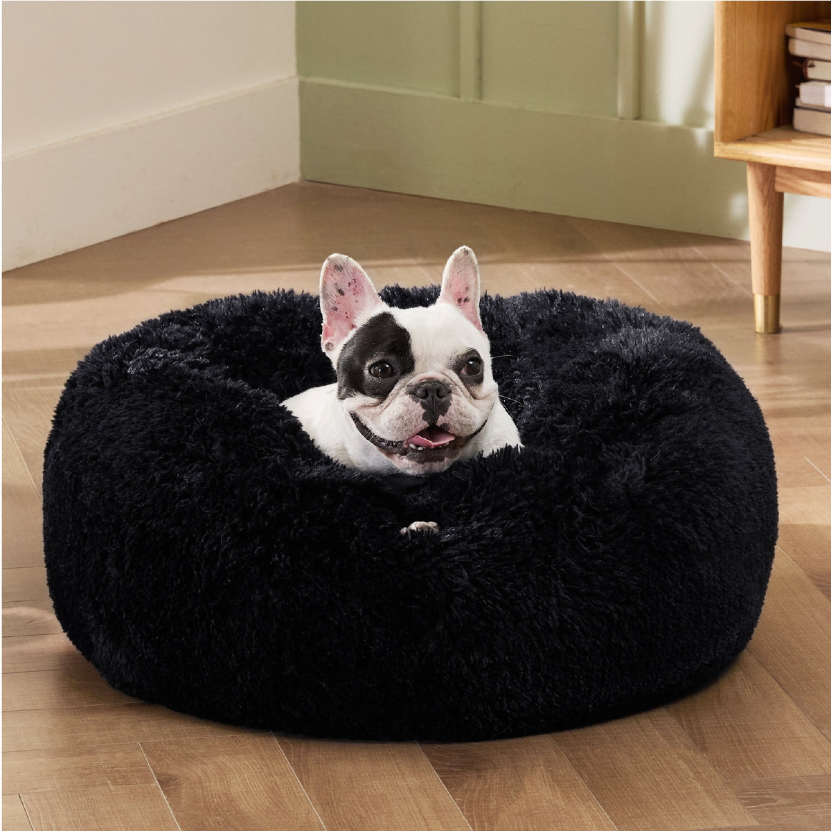 Calming Donut Bed for Dogs and Cats