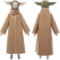 The Mando Season 2-Baby Yoda Grogu Coat Headgear Cosplay Costume For Kids