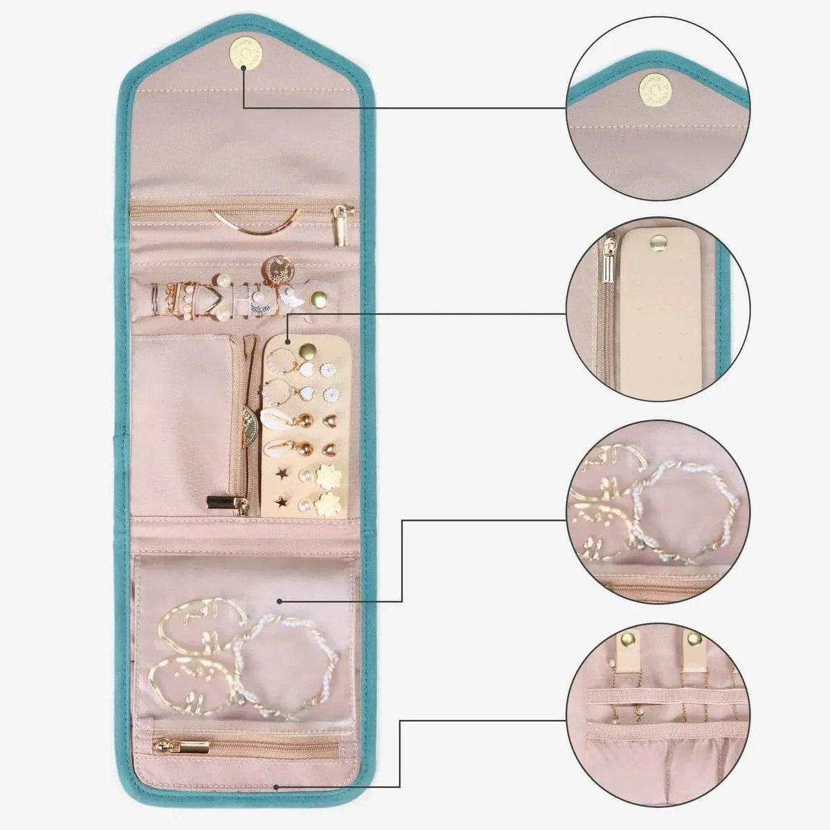 (FREE GIFT) Peri Folding Jewelry Organizer