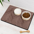 Dog Food Mats for Floors Absorbent, Pet Cat Food Mat - Quick Dry Dog Bowl Mats for Food and Water, Eco-Friendly Pet Supplies