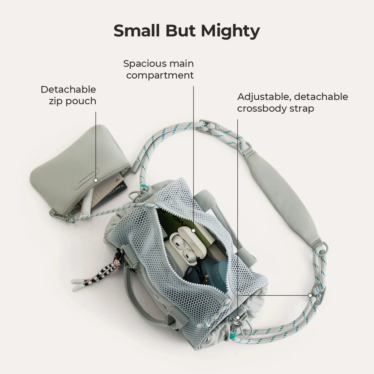 (FREE GIFT) REIKI 5.5L Mesh Mini Duffle