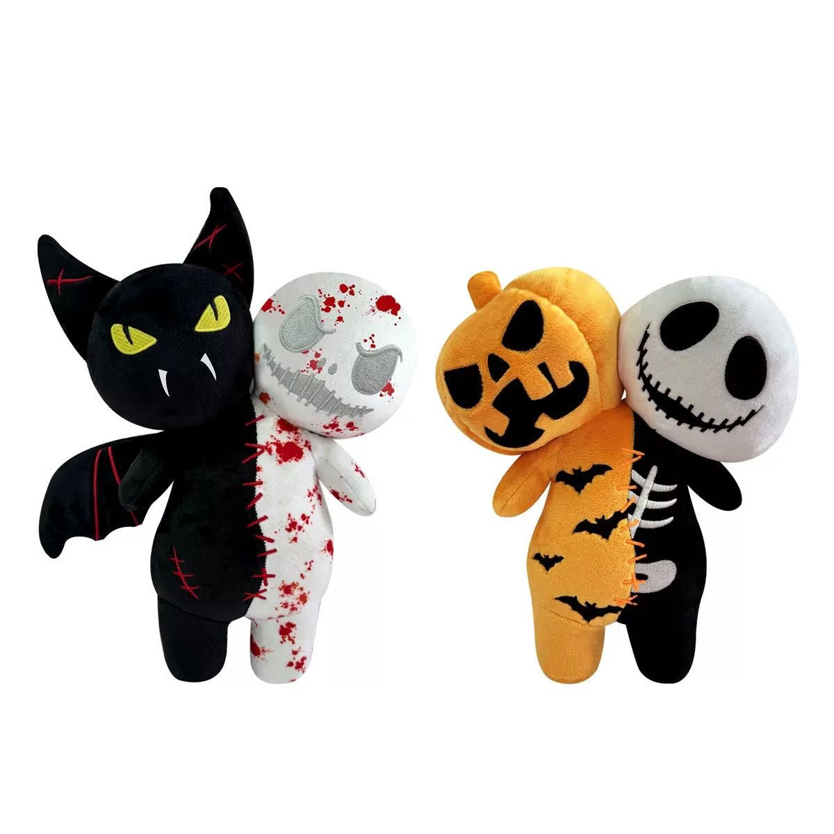 Halloween Glow-In-The-Dark Two Head Plush