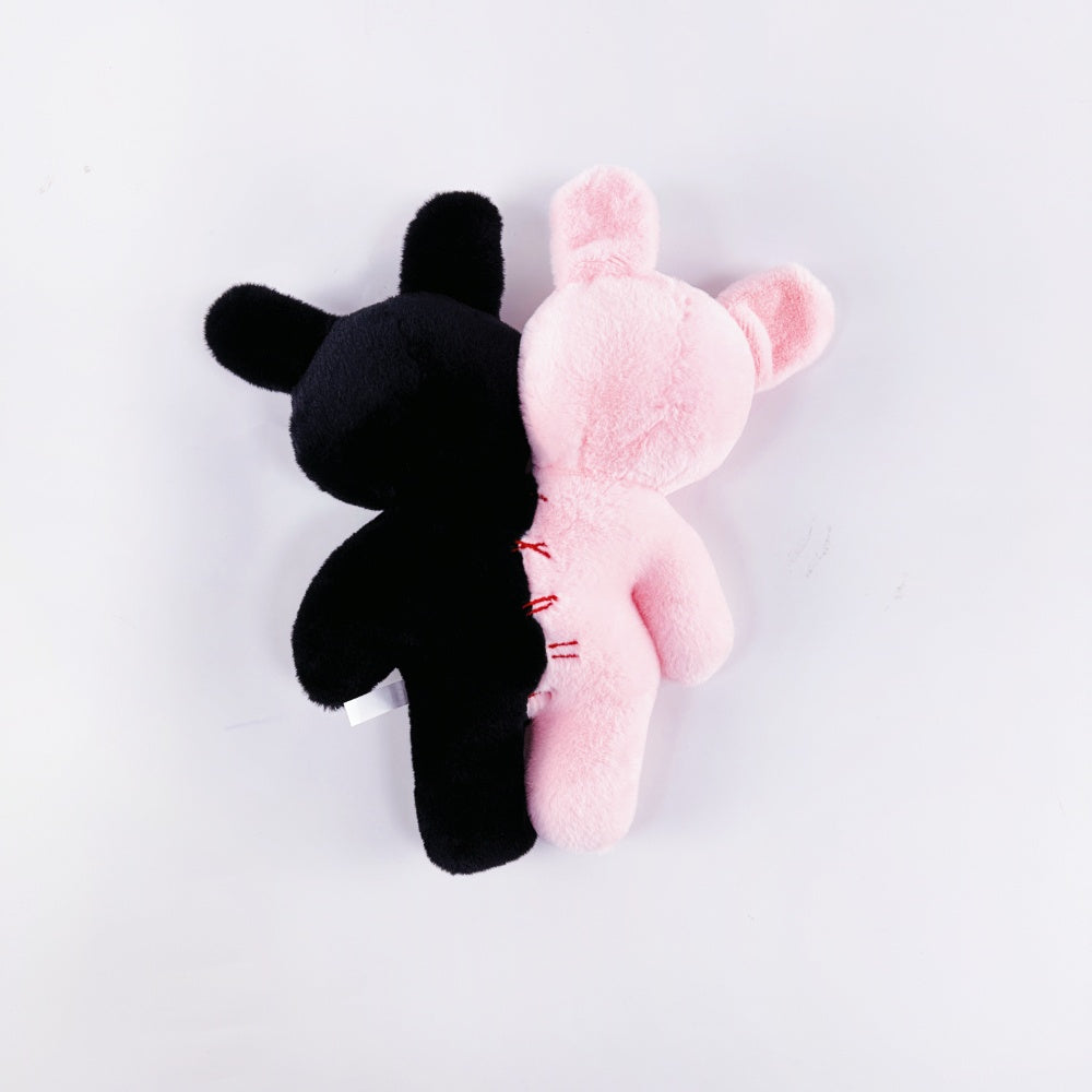 Halloween Two Head Skull Rabbit Plush